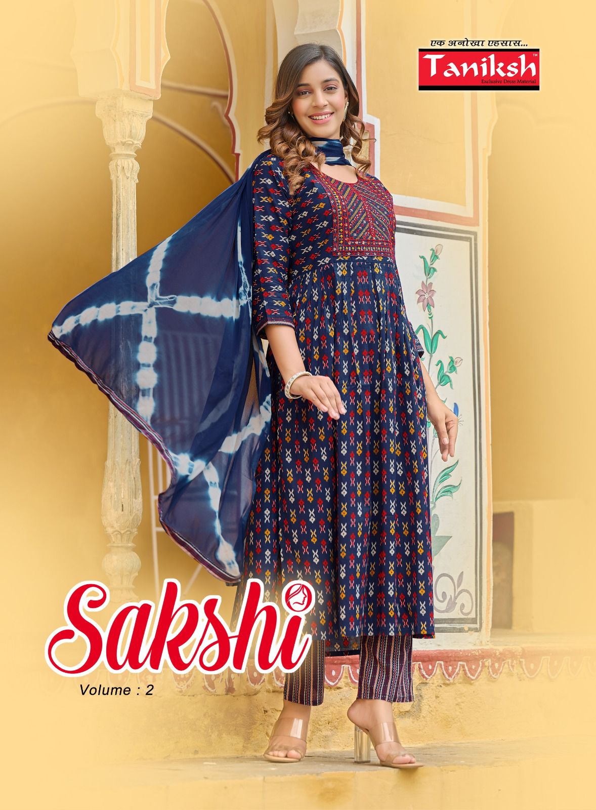 Taniksh Sakshi Vol 2 Printed Readymade Suits Catalog
